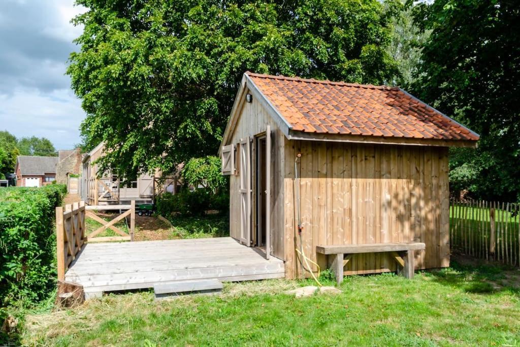 La Cabane Du Cerf Et Son Sauna Attre Екстериор снимка